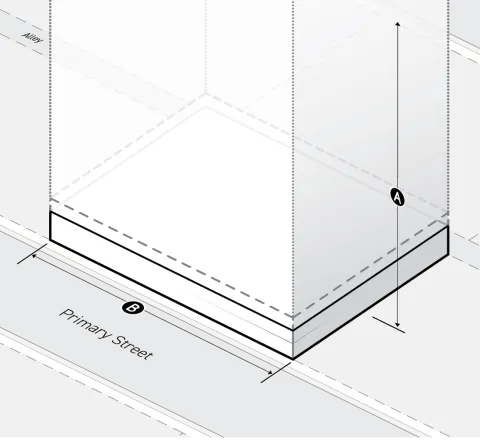 A drawing of a building on a street.

Description generated by AI